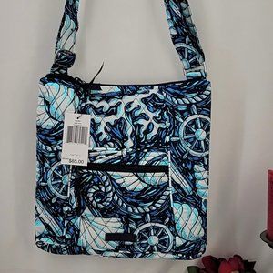 Vera Bradley Hipster Crossbody Bag in "Shore Enough" print NWT